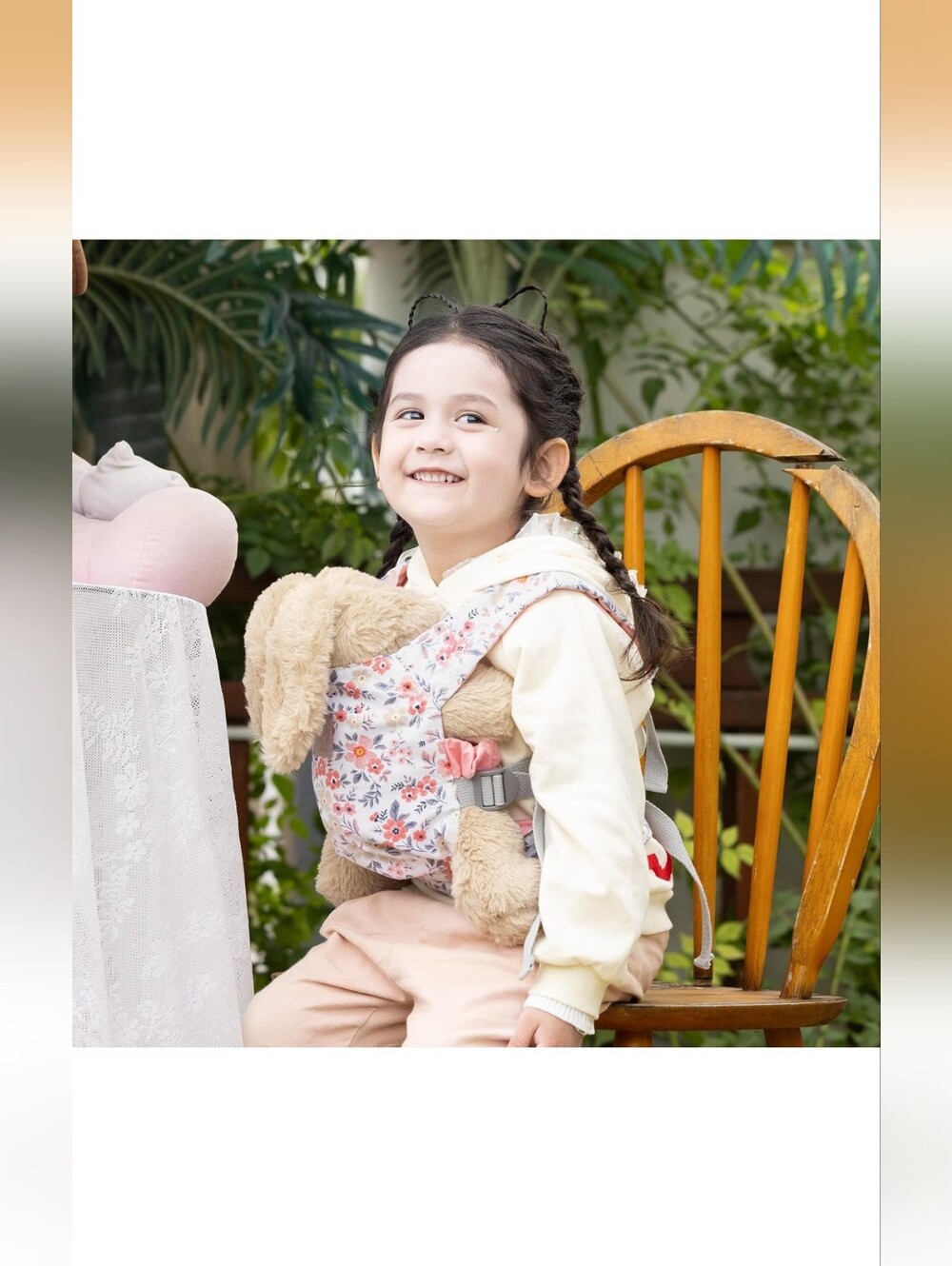 Gagaku Animal Themed Baby Doll Carrier - Picture 7 of 8
